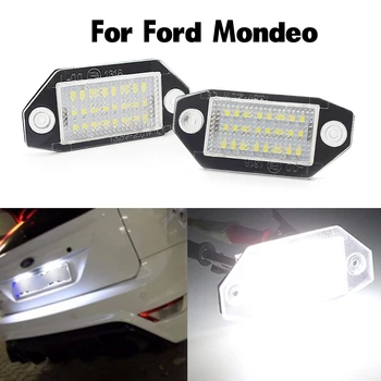 2PCS/lot For Ford Mondeo MK3 4/5 Door Car number License Plate Lights lamp Error Free White auto signal light assembly 24SMD new
2PCS/lot For Ford Mondeo MK3 4/5 Door Car number License Plate Lights lamp Error Free White auto signal light assembly 24SMD new
