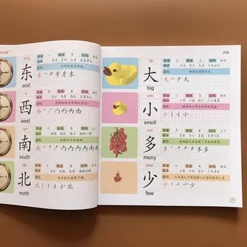 Chinese Characters Learning Books Early Education for Preschool Kids Word Textbook with Pictures & Pinyin Sentences
Chinese Characters Learning Books Early Education for Preschool Kids Word Textbook with Pictures & Pinyin Sentences