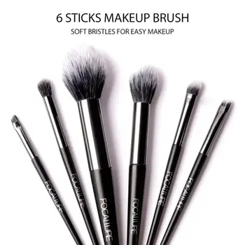6 Pcs/Set Makeup Brushes Cosmetic Powder Brush Eyebrow Eye Shadow Foundation Blush Blending Beauty Make Up Brush
6 Pcs/Set Makeup Brushes Cosmetic Powder Brush Eyebrow Eye Shadow Foundation Blush Blending Beauty Make Up Brush