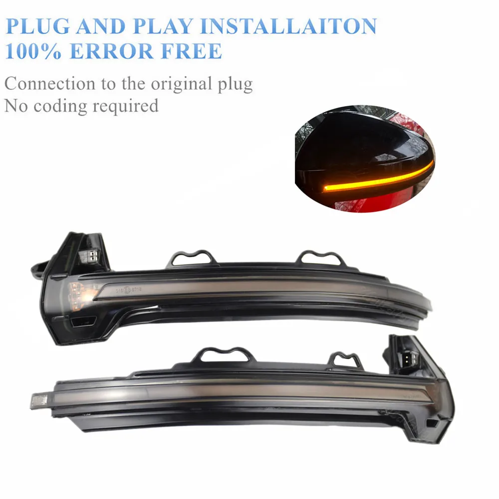 Dynamic Turn Signal LED Light Side Wing Rearview Mirror Indicator Sequential Blinker For Audi A4 S4 RS4 B9 2016-2019 A5 S5 RS5
Dynamic Turn Signal LED Light Side Wing Rearview Mirror Indicator Sequential Blinker For Audi A4 S4 RS4 B9 2016-2019 A5 S5 RS5