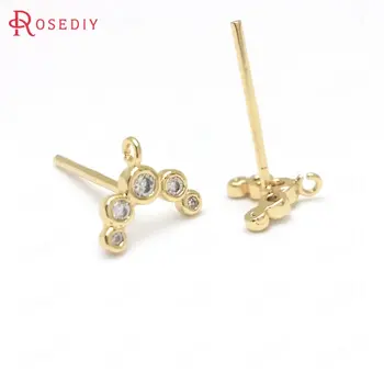 (36911)6PCS 6x7MM 24K Gold Color Brass and Zircon Moon Shape Stud Earrings High Quality Diy Jewelry Findings Accessories
(36911)6PCS 6x7MM 24K Gold Color Brass and Zircon Moon Shape Stud Earrings High Quality Diy Jewelry Findings Accessories