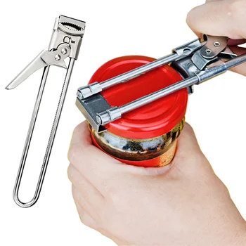 Durable Stainless Steel Adjustable Can Opener Multifunctional Side Cut Manual Jar Bottle Opener Hand Manual Kitchen Bar Tool
Durable Stainless Steel Adjustable Can Opener Multifunctional Side Cut Manual Jar Bottle Opener Hand Manual Kitchen Bar Tool