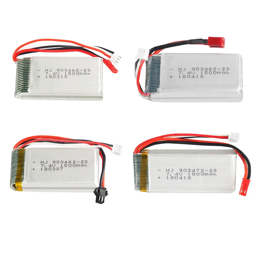 Литий Полимерный Аккумулятор 7 4 В 1500 мАч 1800 для WLtoys V913 L959 L969 L979 L202 K959 L212