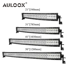 

AULOOX 21 31 41 50" Inch 5D Truck Curved LED Light Bar Lamp For Offroad Car Auto Pickup JEEP 4WD 4x4 ATV SUV Tractor Hummer Ford