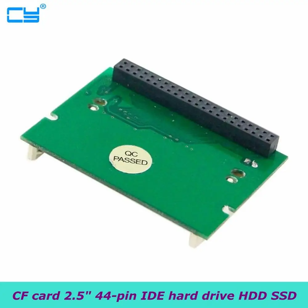 CF-карта для вертикального 2 5 "44-контактного IDE жесткого диска HDD SSD адаптер CF