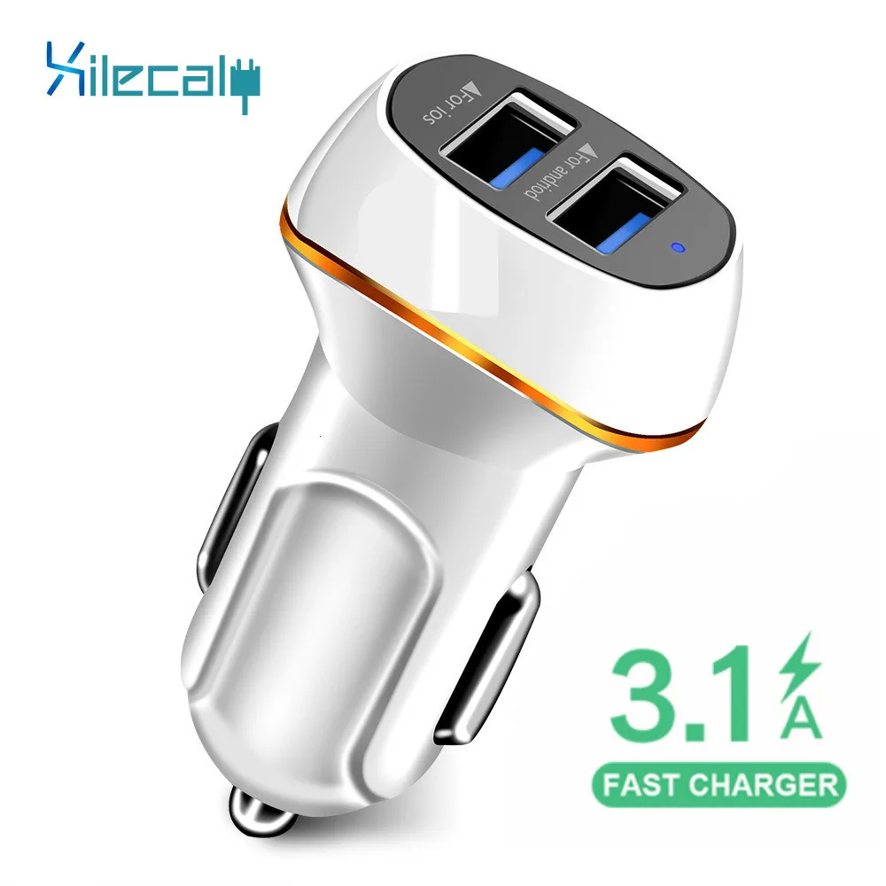 Car Charger LED Light Dual USB Port 3.1A USB Charging Adapter Car Voltage Display Car-styling Auto Charger For Phone Cars
Car Charger LED Light Dual USB Port 3.1A USB Charging Adapter Car Voltage Display Car-styling Auto Charger For Phone Cars