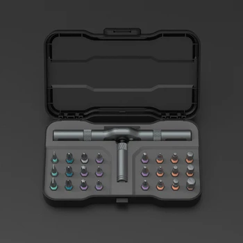 RS1 24 in 1 Screwdriver Set Ratchet Wrench Screw driver Kit S2 Magnetic Bits Tools Set DIY Household Repair Tools
RS1 24 in 1 Screwdriver Set Ratchet Wrench Screw driver Kit S2 Magnetic Bits Tools Set DIY Household Repair Tools