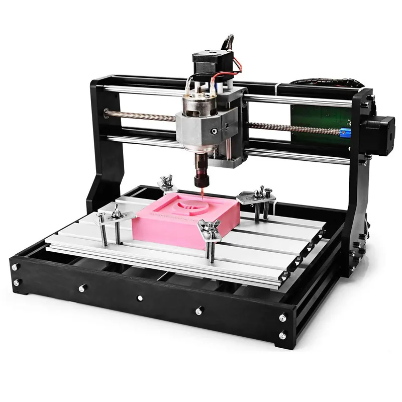 Portable 2418 Pro 3-axis Mini DIY CNC Router Adjustable Speed Spindle Motor Wood Laser Engraving Machine Milling Engraver
Portable 2418 Pro 3-axis Mini DIY CNC Router Adjustable Speed Spindle Motor Wood Laser Engraving Machine Milling Engraver