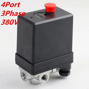 4ports 3-phase 380/400V Heavy Duty Air Compressor 20A 500V Pressure Switch Control Valve Air Compressor Pressure Switch Control
4ports 3-phase 380/400V Heavy Duty Air Compressor 20A 500V Pressure Switch Control Valve Air Compressor Pressure Switch Control