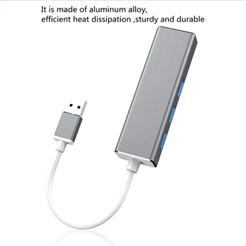 USB3.0 hub to RJ45 100MB network port + 3-port USB3.0 hub to RJ45 network port hub cable
USB3.0 hub to RJ45 100MB network port + 3-port USB3.0 hub to RJ45 network port hub cable