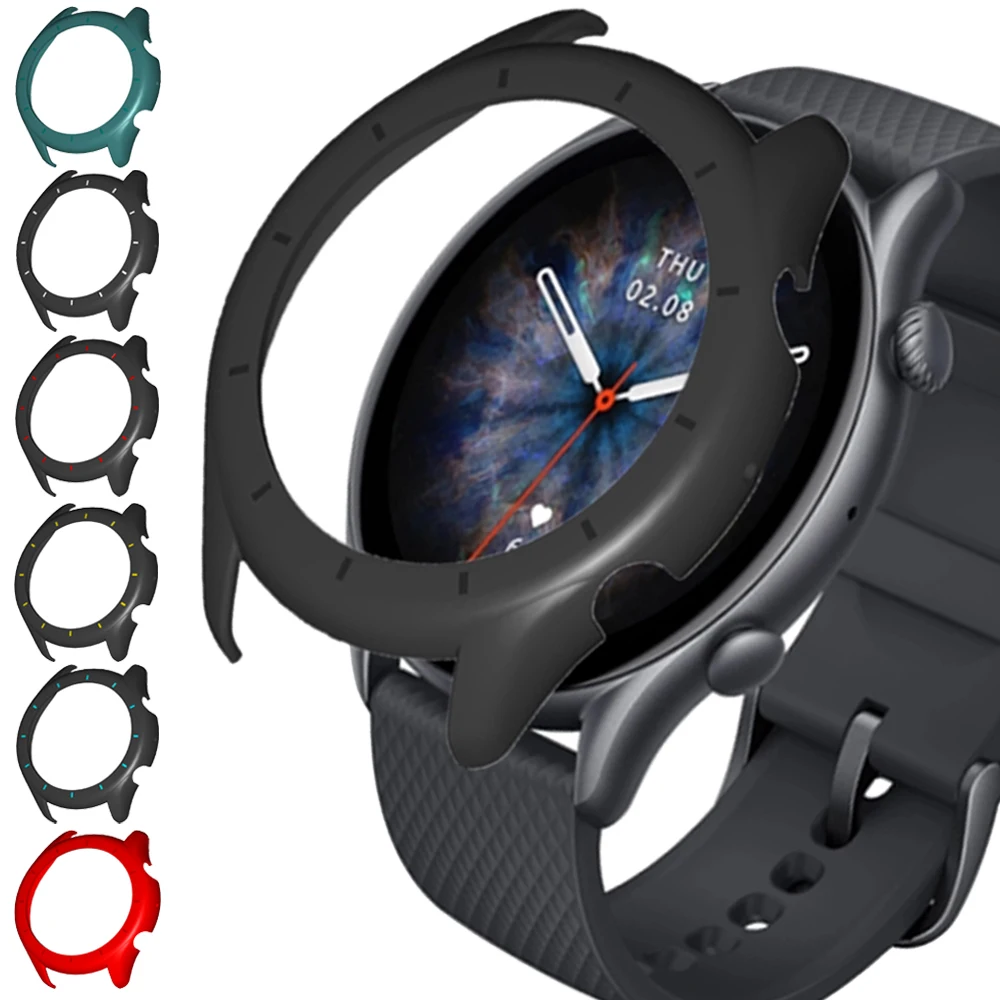 Жесткий защитный чехол из поликарбоната для Xiaomi Huami Amazfit GTR 3 Pro/ gtr3 смарт-часов