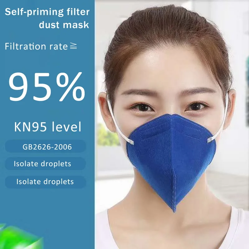 

KN95 Mouth Mask Anti Pollution PM2.5 Dust Respirator Washable Reusable Mouth Muffle For Allergy/Asthma/Travel Masks In Stock
