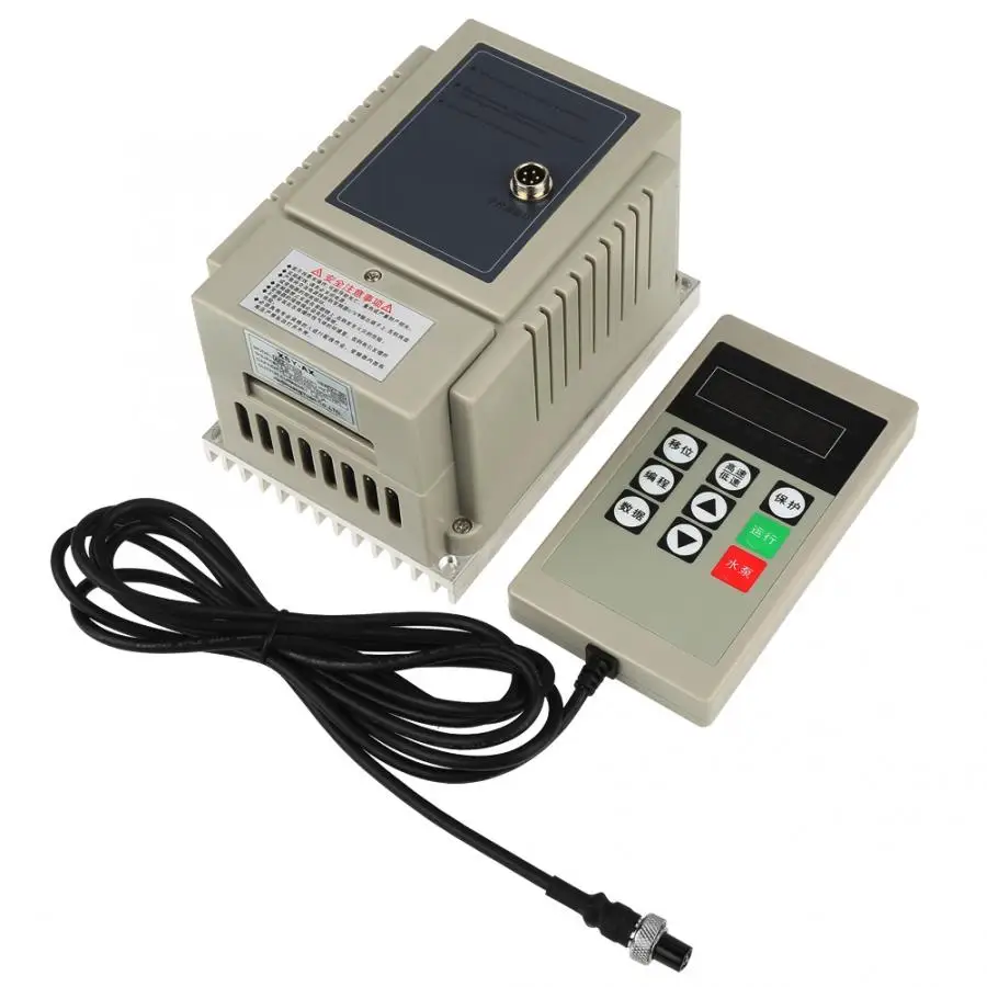 Micro inversor 1pc 220V 0.75KW 4A Single Phase Frequency Motor Drive Frequency Inverter dc voltage converter
Micro inversor 1pc 220V 0.75KW 4A Single Phase Frequency Motor Drive Frequency Inverter dc voltage converter