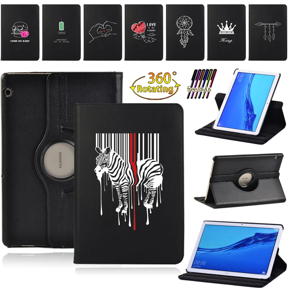 For Huawei MediaPad T3 10 9.6" Case 360 Degrees Rotating PU Leather Cover for MediaPad T5 10 10.1 Stand Cases Smart Tablet
For Huawei MediaPad T3 10 9.6" Case 360 Degrees Rotating PU Leather Cover for MediaPad T5 10 10.1 Stand Cases Smart Tablet