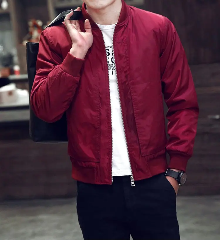 2018 Spring And Autumn Men Jacket Solid Color Casual Coat Trend Korean-style Trend Baseball Uniform Flight Thin
2018 Spring And Autumn Men Jacket Solid Color Casual Coat Trend Korean-style Trend Baseball Uniform Flight Thin