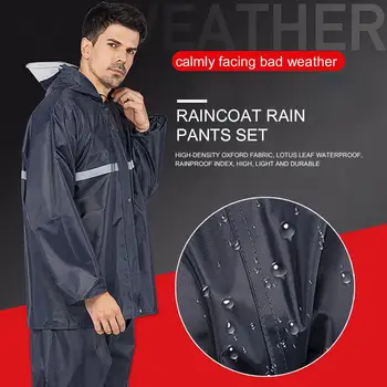 Poncho Raincoat Rain Coat Hood Practical Night Reflection 2pcs/Set Oxford +PVC Unisex Emergency Outdoor Mantle Labor Insurance
Poncho Raincoat Rain Coat Hood Practical Night Reflection 2pcs/Set Oxford +PVC Unisex Emergency Outdoor Mantle Labor Insurance