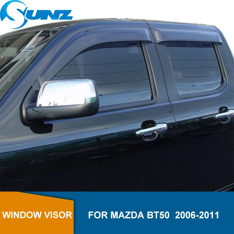 Side Window Deflectors For Mazda Bt50 2006 2007 2008 2009 2010 2011 Black Window Shields Sun Rain Deflector Guards SUNZ
Side Window Deflectors For Mazda Bt50 2006 2007 2008 2009 2010 2011 Black Window Shields Sun Rain Deflector Guards SUNZ