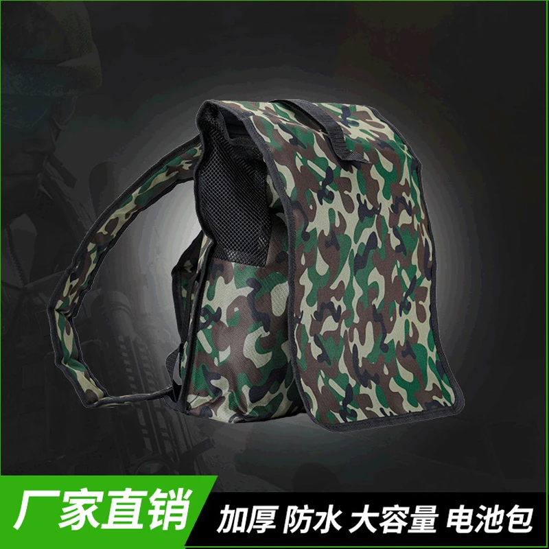 Waterproof Backpack Camouflage 12V Lithium Battery 600 Dpvc All-in-one Backpack Customizable