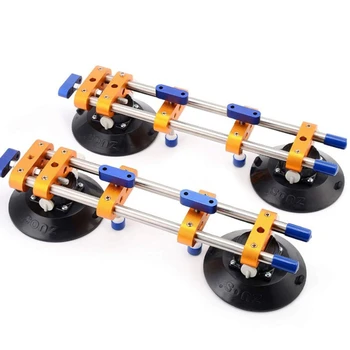 

seamless Stone Seam Setter Manual Rubber Vacuum leveling Setter for joint with 6" Suction Cups