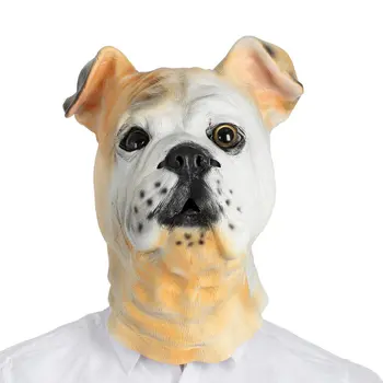 Animal Costume Latex French Dulldog Head Mask Adult Size Bull Dog Fancy Dress For Party
Animal Costume Latex French Dulldog Head Mask Adult Size Bull Dog Fancy Dress For Party