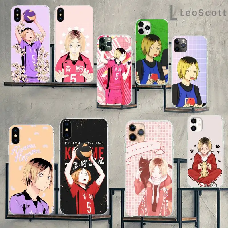 Kenma Kozume Of Haikyuu чехол для телефона iphone 12 5 5s 5c se 6 6s 7 8 plus x xs xr 11 pro max | Мобильные