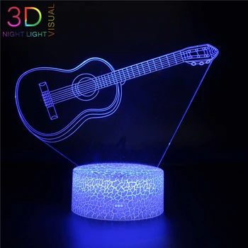 ATOPH Musical Instrument 3D Night Light with ICE Crack Base Remote Control 16 Color Changing Violin Design LED Nightlight
ATOPH Musical Instrument 3D Night Light with ICE Crack Base Remote Control 16 Color Changing Violin Design LED Nightlight