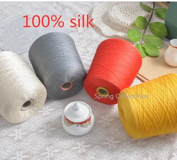 New Hot Sale Multi Color Worsted Soft Smooth 100% Silk Yarn Skein Knitting Woolen Yarn 250g Free shipping
New Hot Sale Multi Color Worsted Soft Smooth 100% Silk Yarn Skein Knitting Woolen Yarn 250g Free shipping