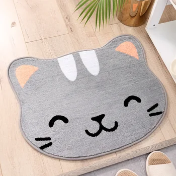 3D Cute Cat Floor Rug Irregular Doormat for Entrance Mats Animal Carpets Anti-slip Floor Mat Kitchen Bath Mat Quality Assurance
3D Cute Cat Floor Rug Irregular Doormat for Entrance Mats Animal Carpets Anti-slip Floor Mat Kitchen Bath Mat Quality Assurance