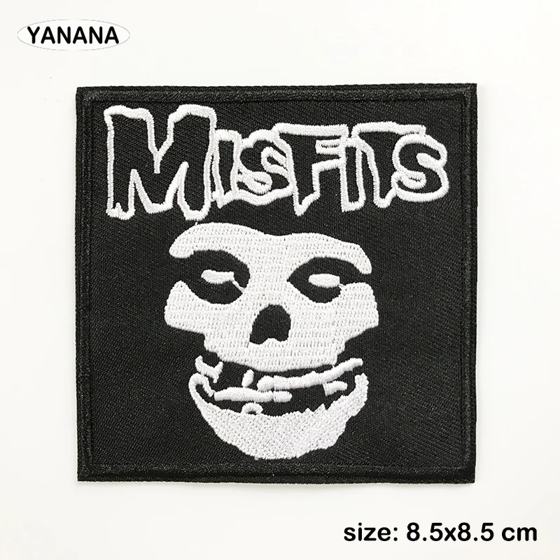

BAND ROCK MUSIC Iron On Patches Cloth Mend Decorate Clothes Apparel Sewing Decoration Applique Badges Heavy Metal
