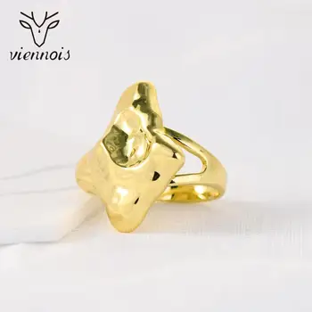 Viennois Dubai Style Gold Plated Size Rings for Women Statement Simple Ring Unique Ring for Women Fashion Jewelry
Viennois Dubai Style Gold Plated Size Rings for Women Statement Simple Ring Unique Ring for Women Fashion Jewelry