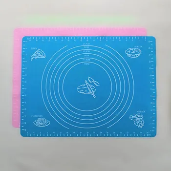 40*30cm Non-stick Baking Accessories Kitchen Tools Flour Table Sheet 1Pc Heat-resistant Silicone Mat Rolling Dough Liner Pad
40*30cm Non-stick Baking Accessories Kitchen Tools Flour Table Sheet 1Pc Heat-resistant Silicone Mat Rolling Dough Liner Pad