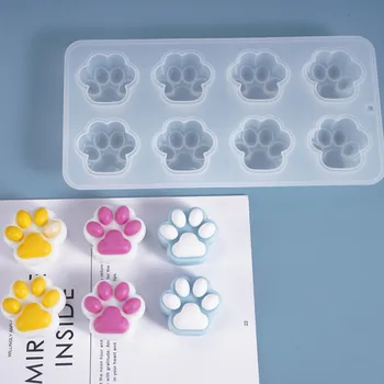 Diy Crystal Epoxy Mold Semi-stereoscopic Cat Paw Doll Cute Mirror Frosted Silicone Mold For Resin Mould
Diy Crystal Epoxy Mold Semi-stereoscopic Cat Paw Doll Cute Mirror Frosted Silicone Mold For Resin Mould