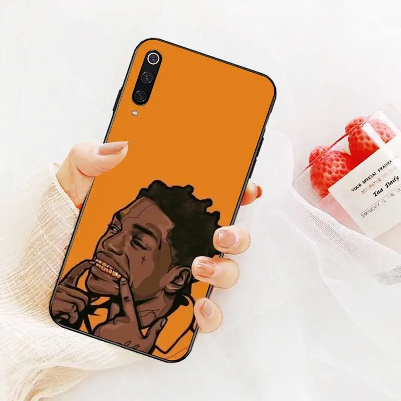 CUTEWANAN Kodak Black Rapper Luxury Unique Design Phone Cover for Xiaomi Mi9 9SE 8SE Pocophone F1 Mi8 Lite