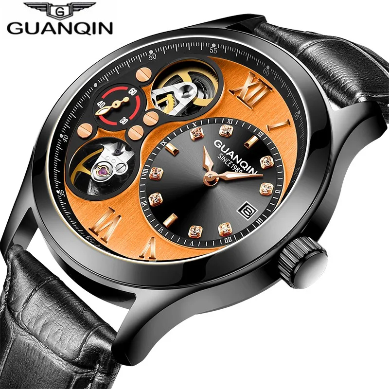GUANQIN 2018 new men watches top brand luxury Automatic gold waterproof Original quality Mechanical clock men Relogio masculino
GUANQIN 2018 new men watches top brand luxury Automatic gold waterproof Original quality Mechanical clock men Relogio masculino