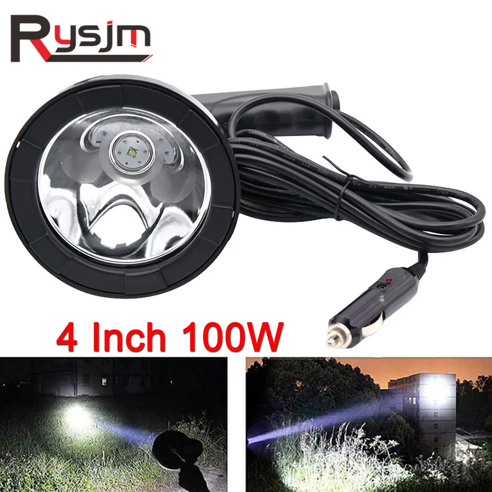 4 inch work light Outdoor Portable Handheld led Lamp 100W Camping Hunting Fishing Spot Light Spotlight Brightness motorcycle
4 inch work light Outdoor Portable Handheld led Lamp 100W Camping Hunting Fishing Spot Light Spotlight Brightness motorcycle