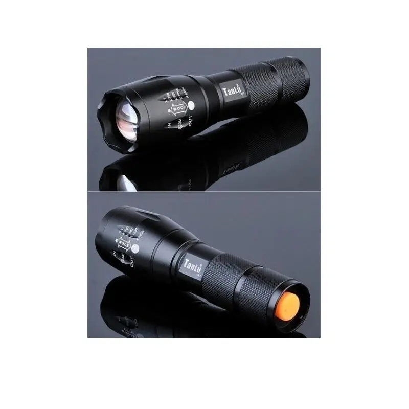 Powerful CREE T6 LED Flashlight 5 Mode Zoomable Waterproof Torch Outdoor Sports Camping & Hiking (Color: Black)
Powerful CREE T6 LED Flashlight 5 Mode Zoomable Waterproof Torch Outdoor Sports Camping & Hiking (Color: Black)