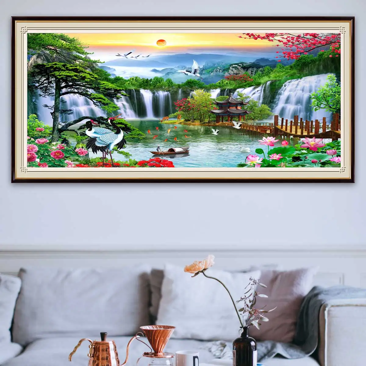 5D Waterfall Diamond Painting Welcome Song Landscape Embroidery Full Round Square Drill Cross Stitch Mosaic Rhinestone Art Decor
5D Waterfall Diamond Painting Welcome Song Landscape Embroidery Full Round Square Drill Cross Stitch Mosaic Rhinestone Art Decor