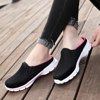 Mules Women Flats Heels Casual Slippers Shoes Female Soft Plus Wide Elegant Beauty Classics Mature Retro Flat Mules Big Size 40 
Mules Women Flats Heels Casual Slippers Shoes Female Soft Plus Wide Elegant Beauty Classics Mature Retro Flat Mules Big Size 40