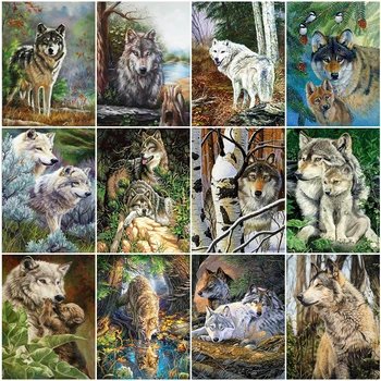 Evershine 5D DIY Full Square Diamond Painting Wolf Picture Of Rhinestone Diamond Embroidery Sale Mosaic Animal Home Decor Gift
Evershine 5D DIY Full Square Diamond Painting Wolf Picture Of Rhinestone Diamond Embroidery Sale Mosaic Animal Home Decor Gift
