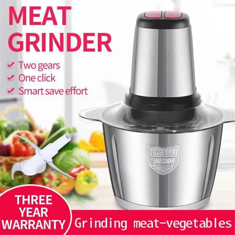1Pc High-Power Household Electric Meat Grinder Stainless Steel Meat Grinder Food Processor Slicer Twisted Vegetable Machine NS21
1Pc High-Power Household Electric Meat Grinder Stainless Steel Meat Grinder Food Processor Slicer Twisted Vegetable Machine NS21