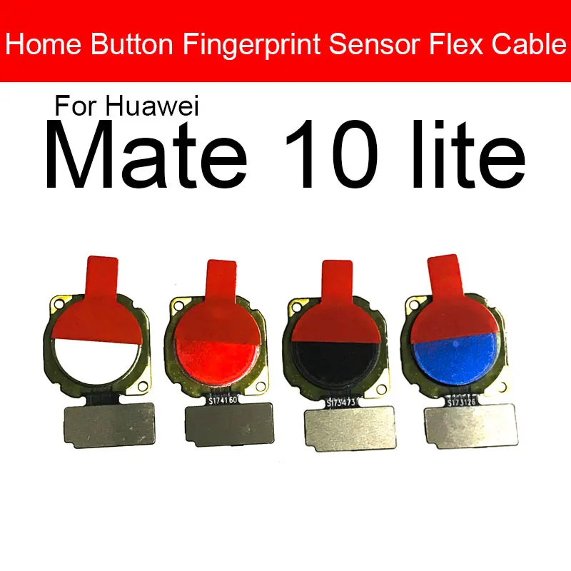 Кнопка Home датчик отпечатков пальцев гибкий кабель для Huawei Mate 10 Lite Меню Возврат