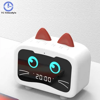 Bluetooth Speaker Alarm Clock Mini Wireless Radio Children Digital Home Decoration Snooze Led Display Usb Cable Table Clocks
Bluetooth Speaker Alarm Clock Mini Wireless Radio Children Digital Home Decoration Snooze Led Display Usb Cable Table Clocks