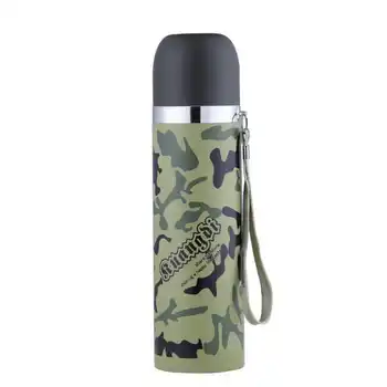Vacuum Flask Stainless Steel Men's Children's Cup Cute Female Adult Student Portable Travel Mug Camouflage Kettle Water Bottle
Vacuum Flask Stainless Steel Men's Children's Cup Cute Female Adult Student Portable Travel Mug Camouflage Kettle Water Bottle