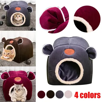 Pet Bed For Cats Dogs Soft Nest Kennel Bed Cave House Sleeping Pad Tent Pets Winter Warm Cozy Beds Pet Dog Cat Tent House #YL5
Pet Bed For Cats Dogs Soft Nest Kennel Bed Cave House Sleeping Pad Tent Pets Winter Warm Cozy Beds Pet Dog Cat Tent House #YL5