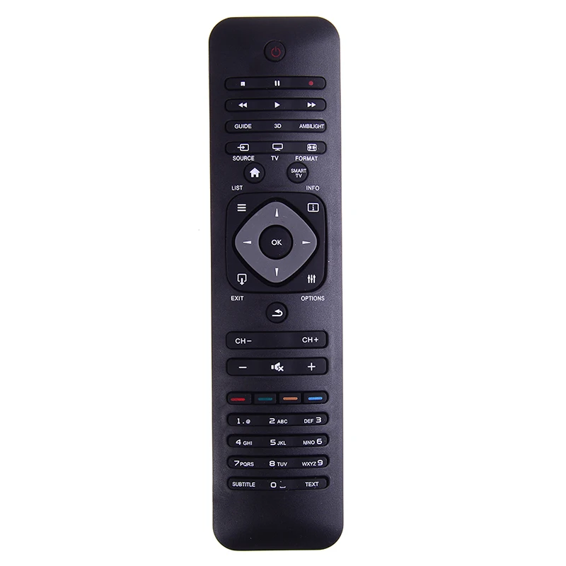 1pc Universal Smart IR Remote Control for Philips All series LCD/LED 3D Smart TV Television Controller Black Smart Home
1pc Universal Smart IR Remote Control for Philips All series LCD/LED 3D Smart TV Television Controller Black Smart Home