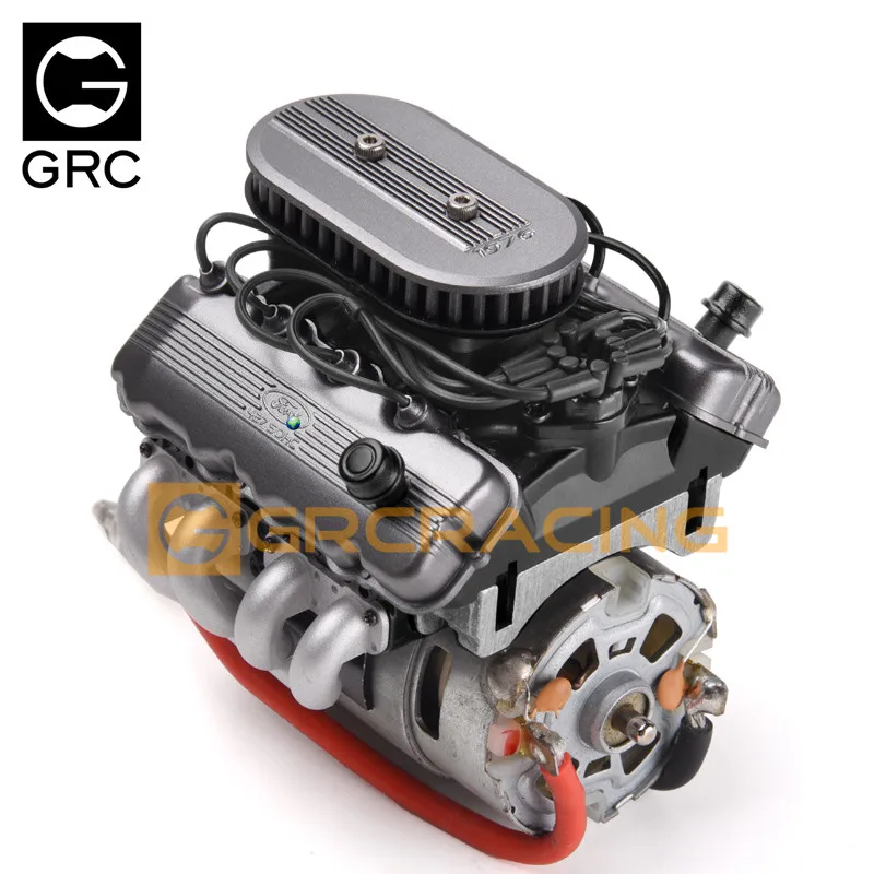 GRC 1976 1/10 симуляция V8 вентилятор Радиатор капота F76 радиатор двигателя G164AS |