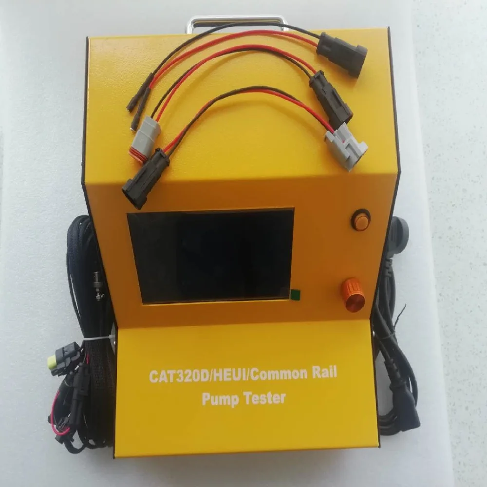 CAT320D / HEUI Common Rail Pump Tester supports common rail pumps in the market with 7" touch screen and built-in flow sensor
CAT320D / HEUI Common Rail Pump Tester supports common rail pumps in the market with 7" touch screen and built-in flow sensor