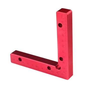 90 Degrees L-Shaped Auxiliary Fixture Splicing Board Positioning Panel Fixed Clip Carpenter'S Square Ruler Woodworking Tool - 1P
90 Degrees L-Shaped Auxiliary Fixture Splicing Board Positioning Panel Fixed Clip Carpenter'S Square Ruler Woodworking Tool - 1P