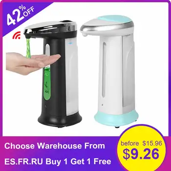 400ml Automatic Liquid Soap Dispenser Touchless Infrared Smart Sensor Hand Sanitizer Soap Dispenser Kitchen Bathroom Desktop
400ml Automatic Liquid Soap Dispenser Touchless Infrared Smart Sensor Hand Sanitizer Soap Dispenser Kitchen Bathroom Desktop