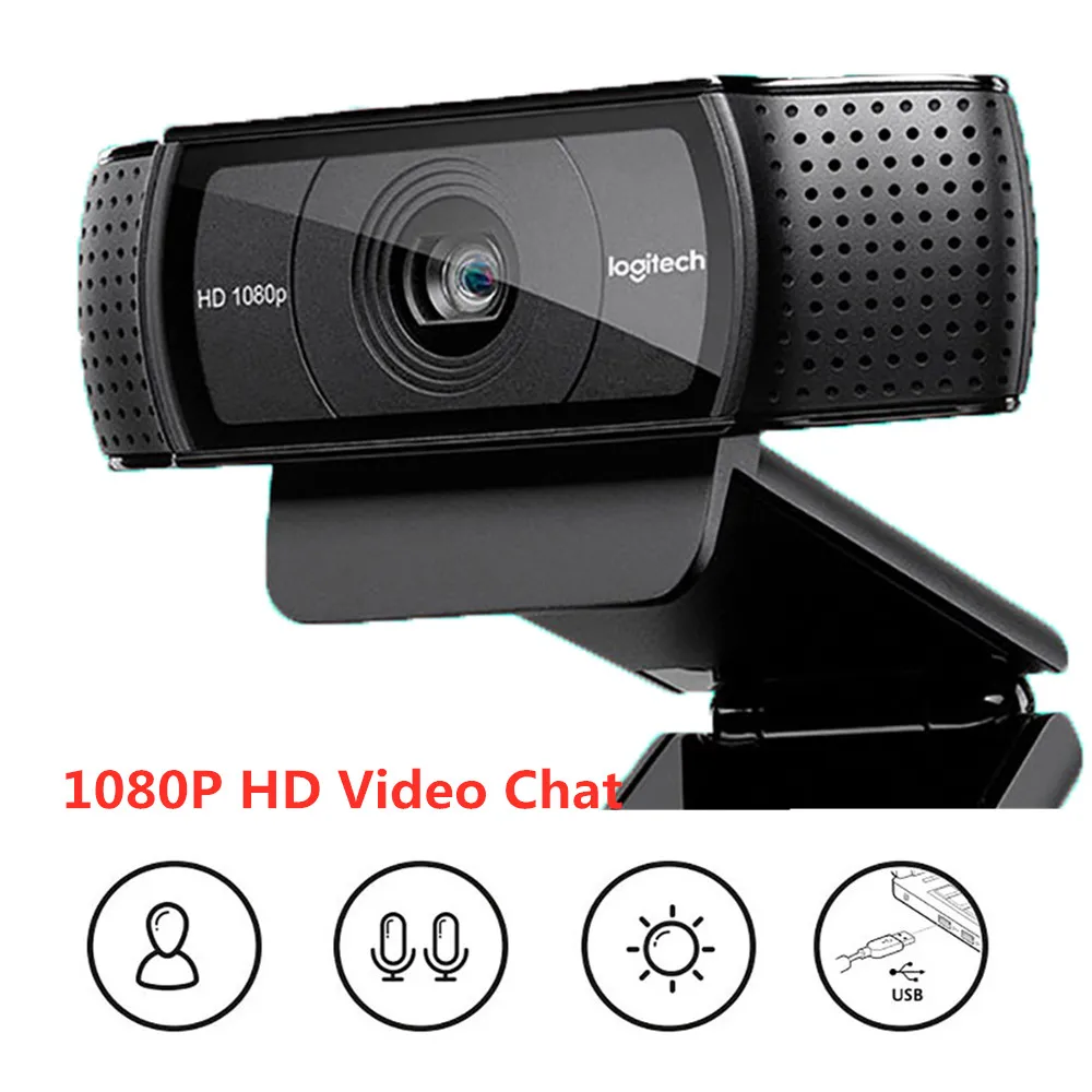 Logitech C920E Full HD1080P Webcam Autofocus Camera Zoom Control Video Calling Stereo Audio Support Offical Verification
Logitech C920E Full HD1080P Webcam Autofocus Camera Zoom Control Video Calling Stereo Audio Support Offical Verification